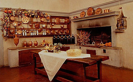 Villa Artimino, la cucina