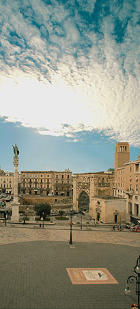 Lecce, piazza sant'Oronzo