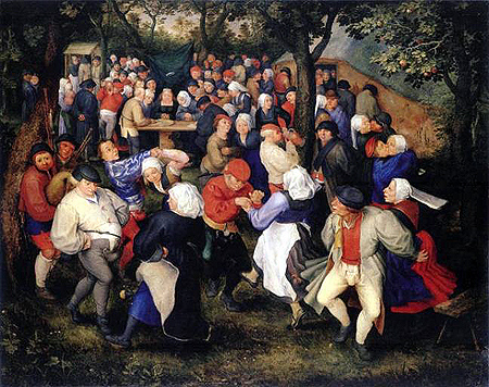 Jan Brueghel l'Ancien - Convivio di nozze